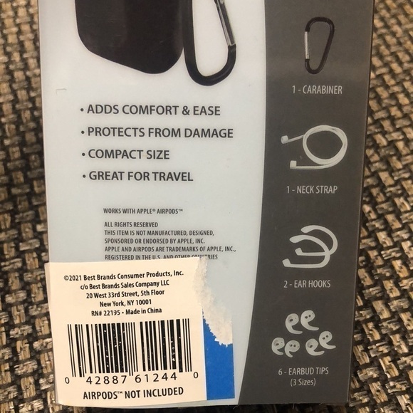 AirPods storage case 12 piece storage case & accessories set. - Picture 8 of 9